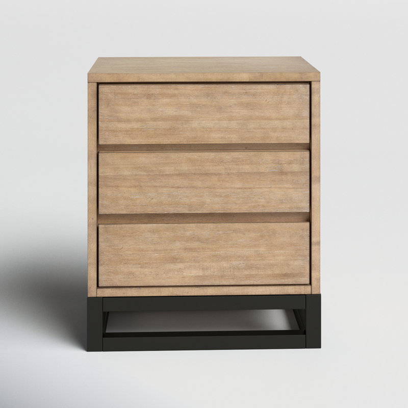 Mercury Row® Joshua Solid Wood Nightstand & Reviews Wayfair